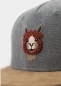 Preview: "Alpaka" - grau (Snapback)
